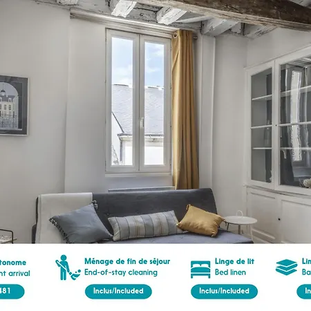 Apartment Bourse - Ambiance Boheme Chic A Nantes